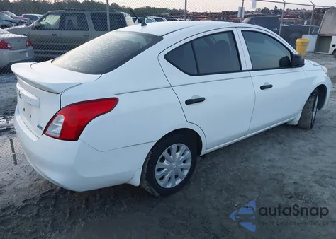 2014 Nissan Versa 1.6 S+ z USA, uszkodzony, nr VIN 3N1CN7AP3EL851709
